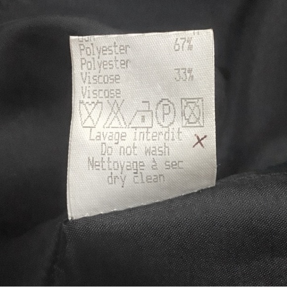 BALENCIAGA pour (for) 3 Suisses Black Cowl Neck Sheath Dress NWOT US10 Stunning! - Picture 7 of 7